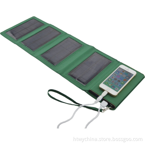 Portable Solar Panel Folding Solar Storage Power 7000mAh Solar Charger Power Bank for Cell Phone MP3 Camera